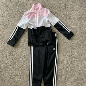 Girls Adidas Track Suit size 7